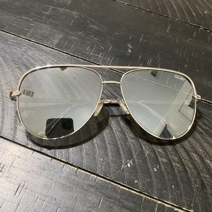 Quay + Desi High Key Aviator Sunglasses
